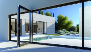 Découvrez la fabrication et l'installation de menuiseries minimalistes pour villas de luxe à Tassin la Demi-Lune.