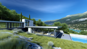 Création de menuiseries haut de gamme pour villas de luxe à Limonest. Découvrez nos solutions sur mesure et élégantes.