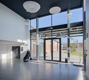 porte coupe feu aluminium Technal