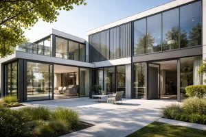 "Découvrez comment la menuiserie aluminium transforme les projets architecturaux à Francheville pour des designs innovants et durables."